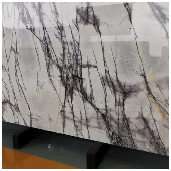 Milas Lilac White Marble Slab