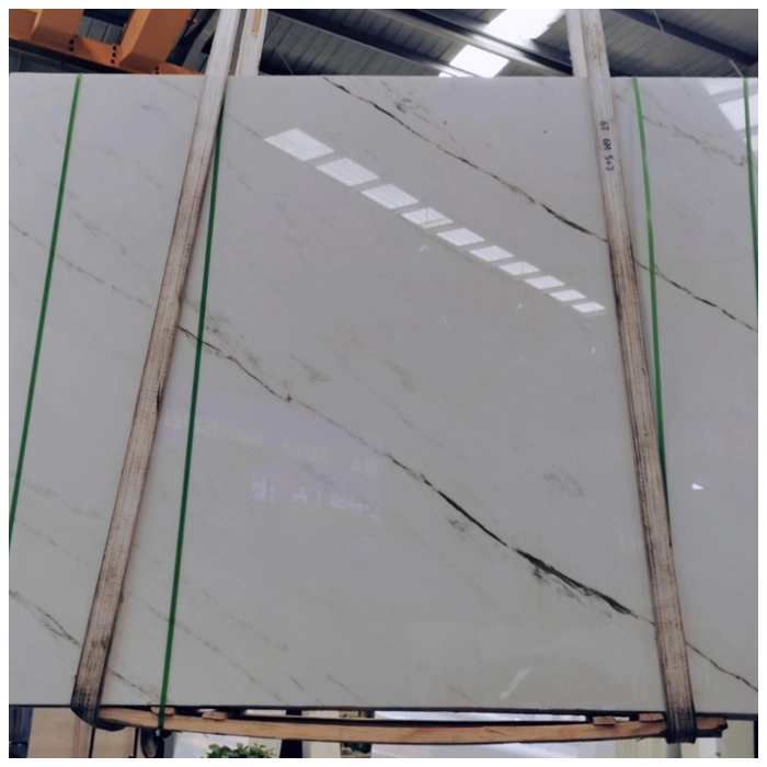 Oriental Calacatta White Marble Slabs