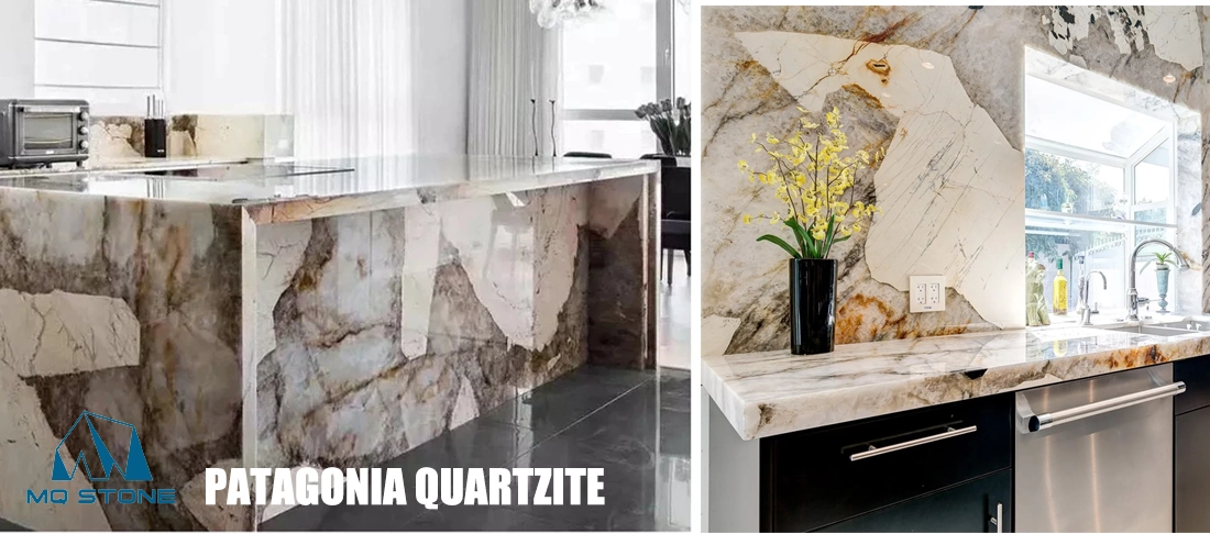 Patagonia Quartzite Kitchen Countertops MQ STONE