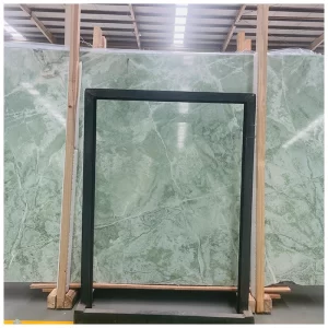 Lastre di marmo verde chiaro cinese