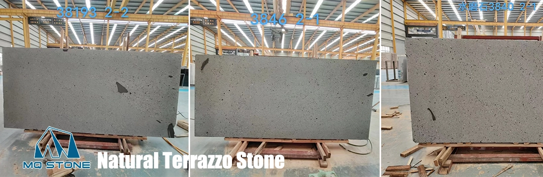 Natural Terrazzo Stone Paver Slabs MQ STONE