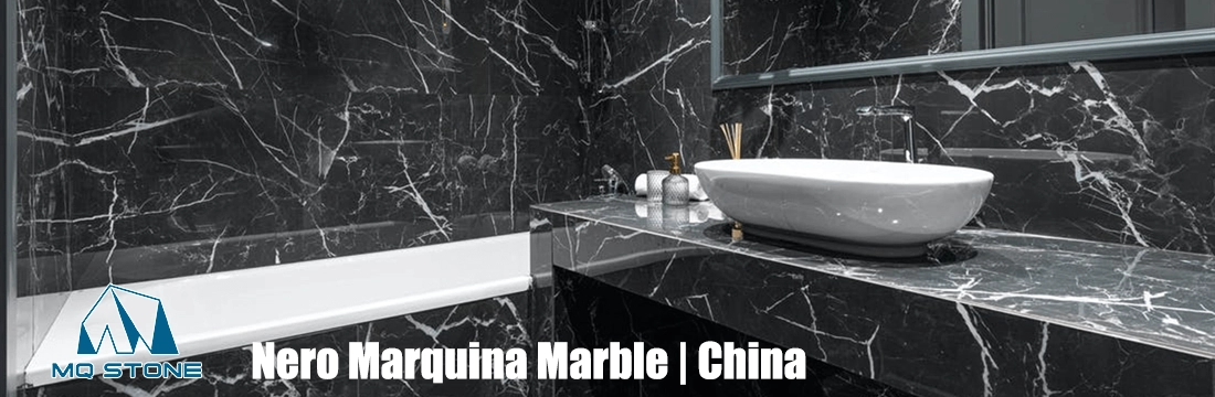 Nero Marquina Marble Bathroom Projects MQ STONE
