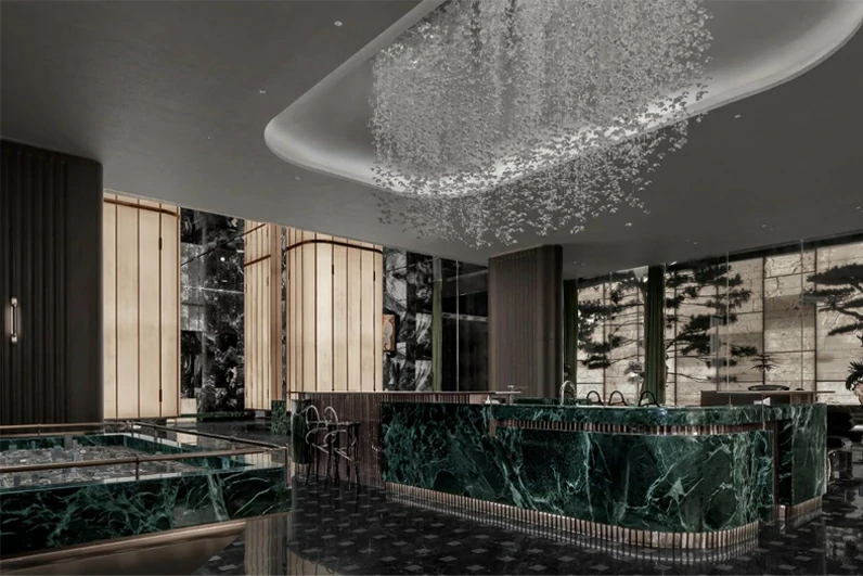 Natural Green Real Estate Showroom Projects