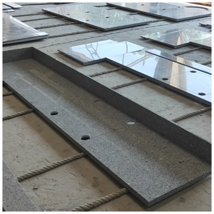 아줄 다이아몬드 화강암 주방 조리대