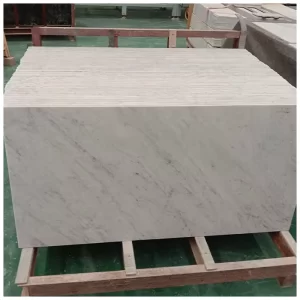 Bianco Carrara Honed Marble Floor Tile