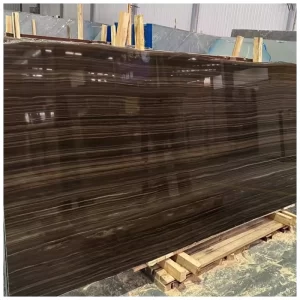 Polished Eramosa Brown Marble Jumbo Slab