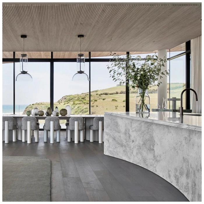 Super White Quartzite Countertop in AU Luxury Villa 1 1