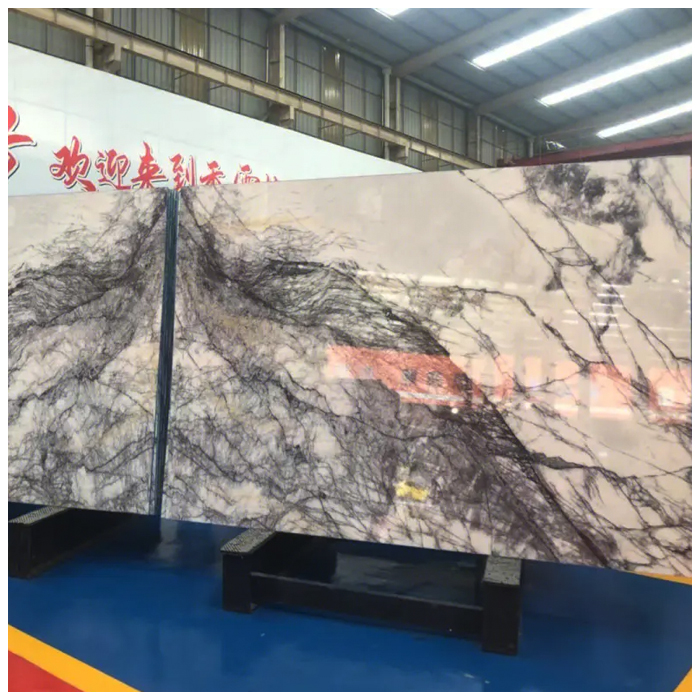 Milas Lilac White Marble Slabs