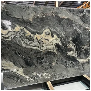 Amazon Blue Granite Polished Slab
