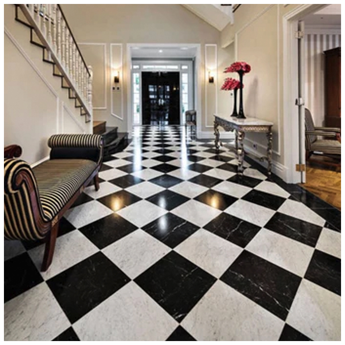 Carrara White Marble Tiles for Private Residences Projects MQ STONE