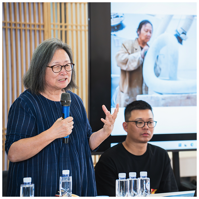 Marble Sculpture Artist Cynthia Sah in Huian MQ STONE