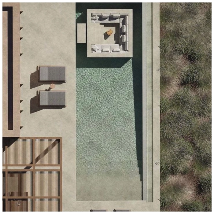 Limestone Pool Deck Tiles For Villas