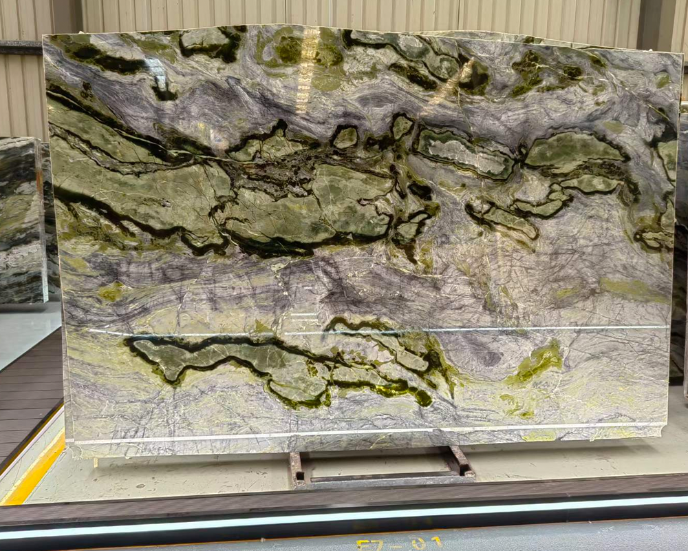 Basil Green Marble 18mm Thickness Slabs