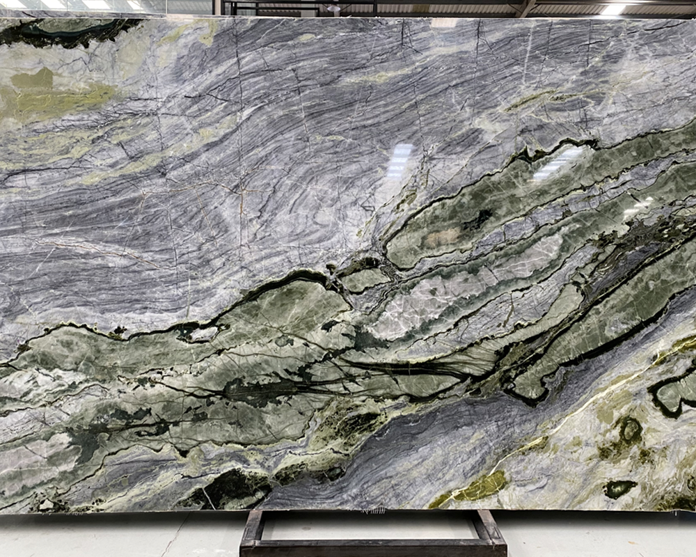 Basil Green Marble Large Slabs