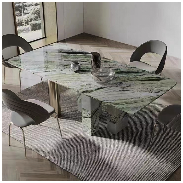 Brasil Green Marble Dining Tables