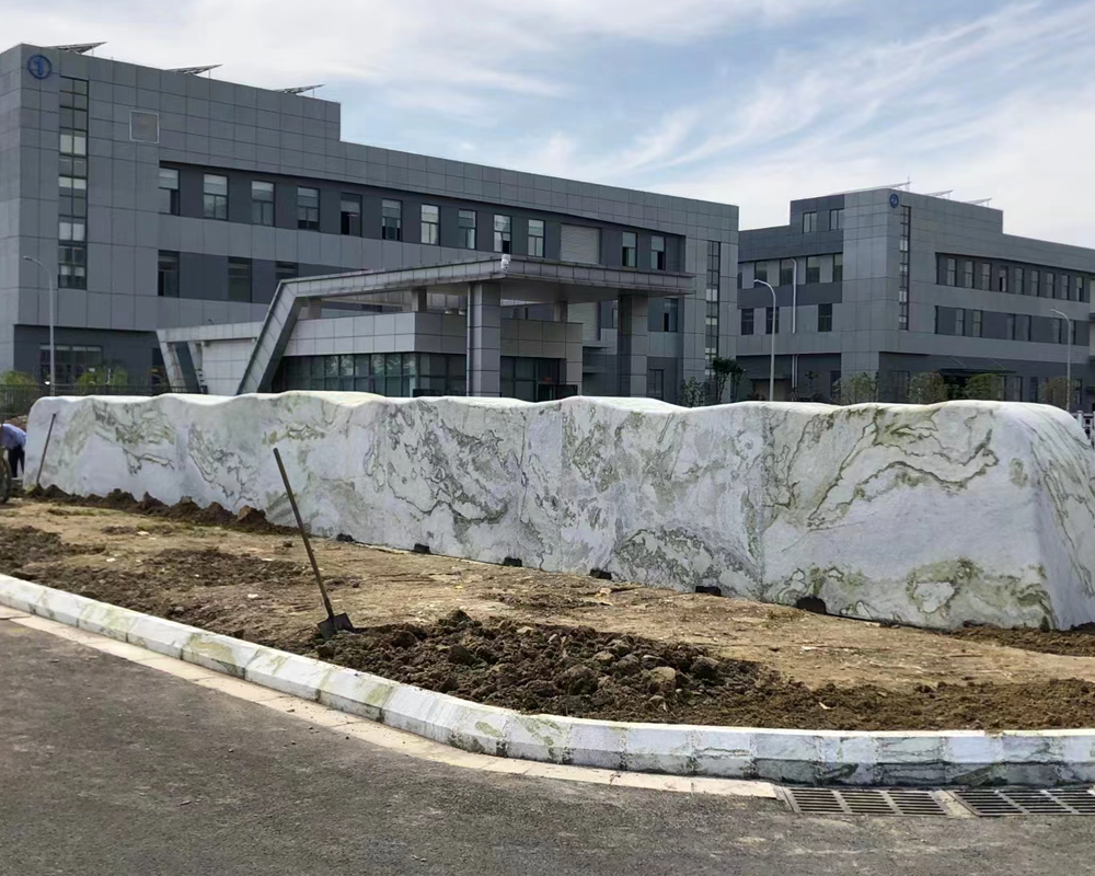 Brasil Green Marble Exterior Landscaping Projects