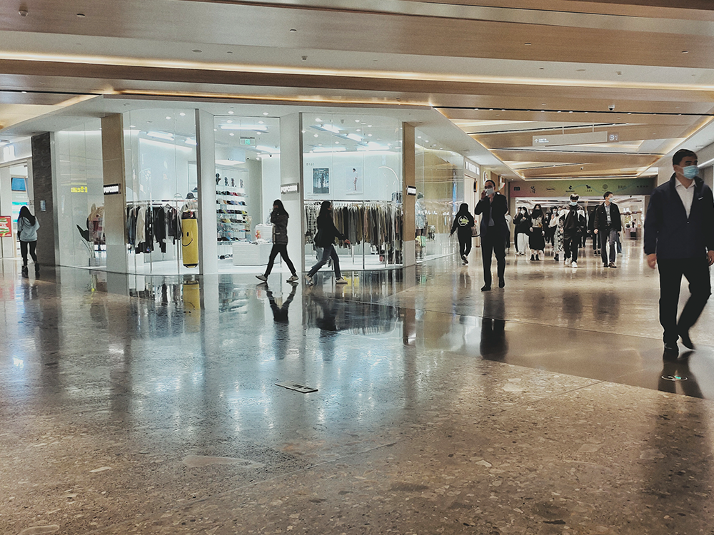 Ceppo Di Gre Marble Luxury Mall Flooring Projects