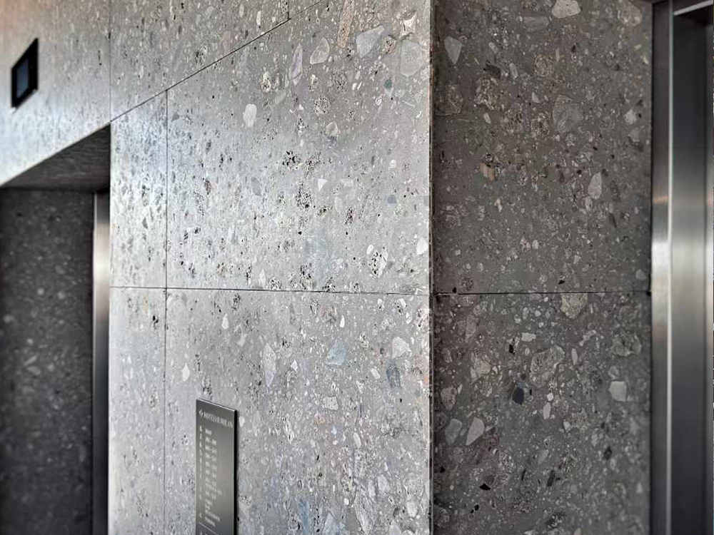 Ceppo Marble elevator area wall projects