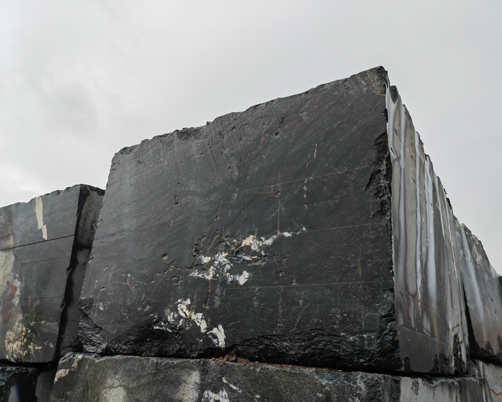 Cosmos Verde Dark Green Marble Block