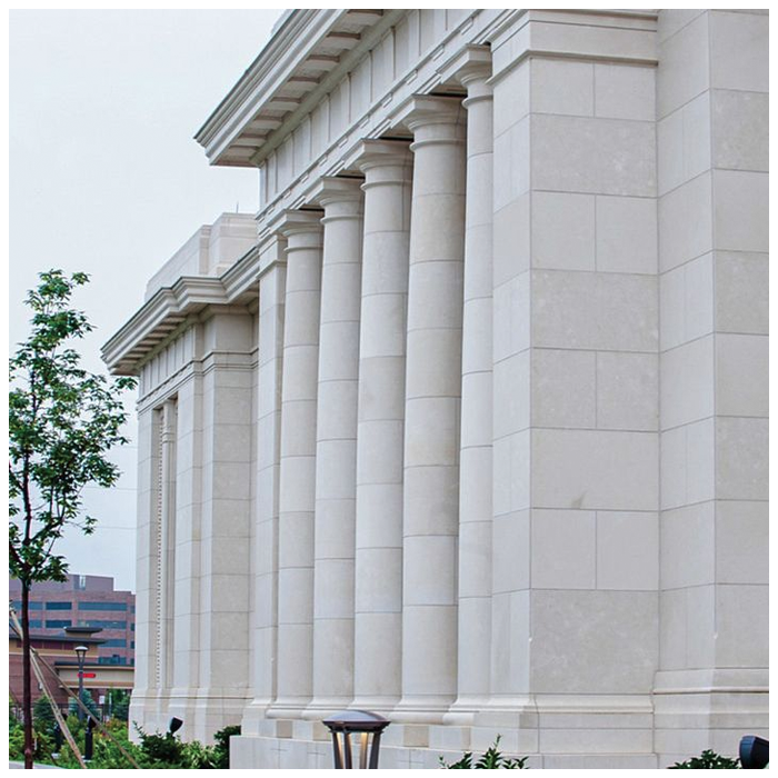 Beige Limestone External Wall Projects