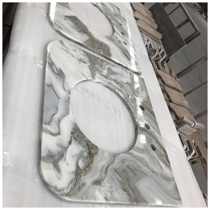 Avalanche Marble Bathroom Countertop