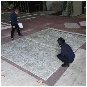 Avalanche White Marble Flooring Tile