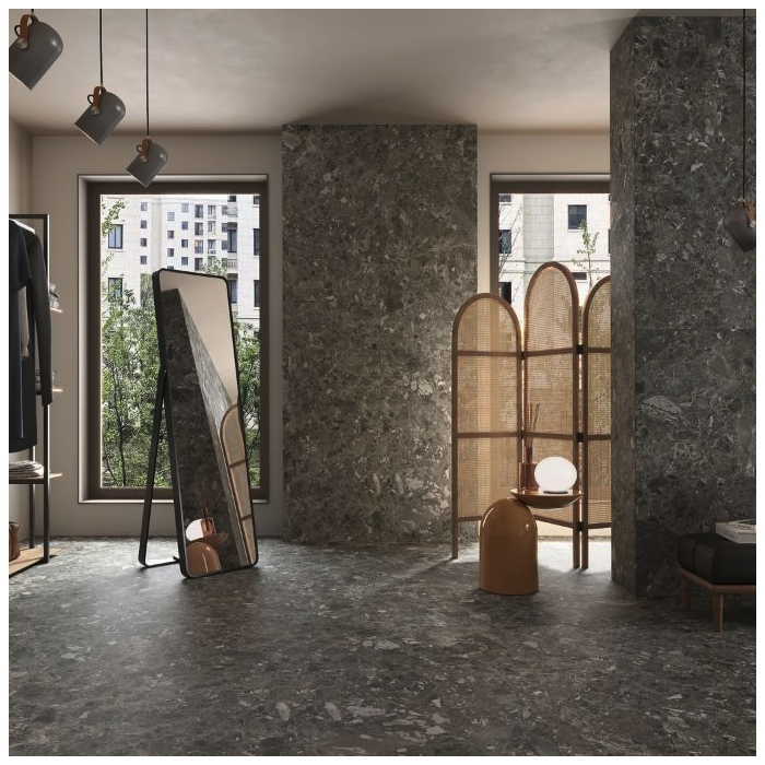 Ceppo Di Gre Marble Floor and Wall For Boutique Stores