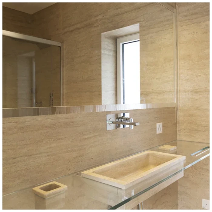 Roman Beige Travertine Bathroom Projects