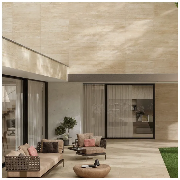 8. Feature Walls Making a Bold Imprеssion with Travеrtinе Wall Cladding