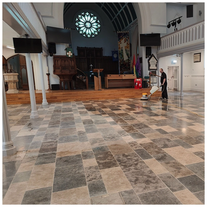 Natural Limestone Floor Tiles in Church Architecture A Testament to Timeless Beauty