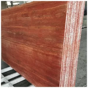 Red Travertine Wall Tile