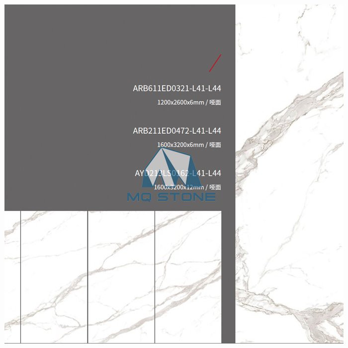 Porcelain Statuario Slab