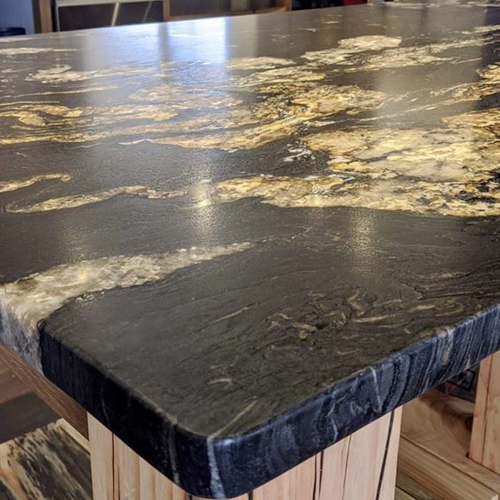 Comptoirs de cuisine noir titane