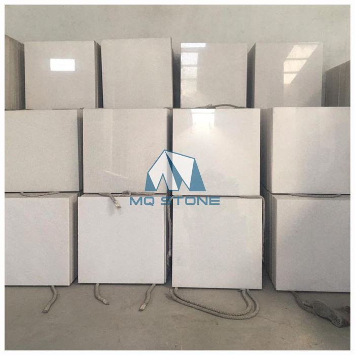 بلاط الرخام الأبيض الثلجي