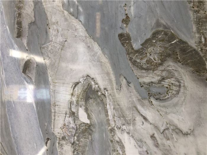 따뜻한 대리석 타일