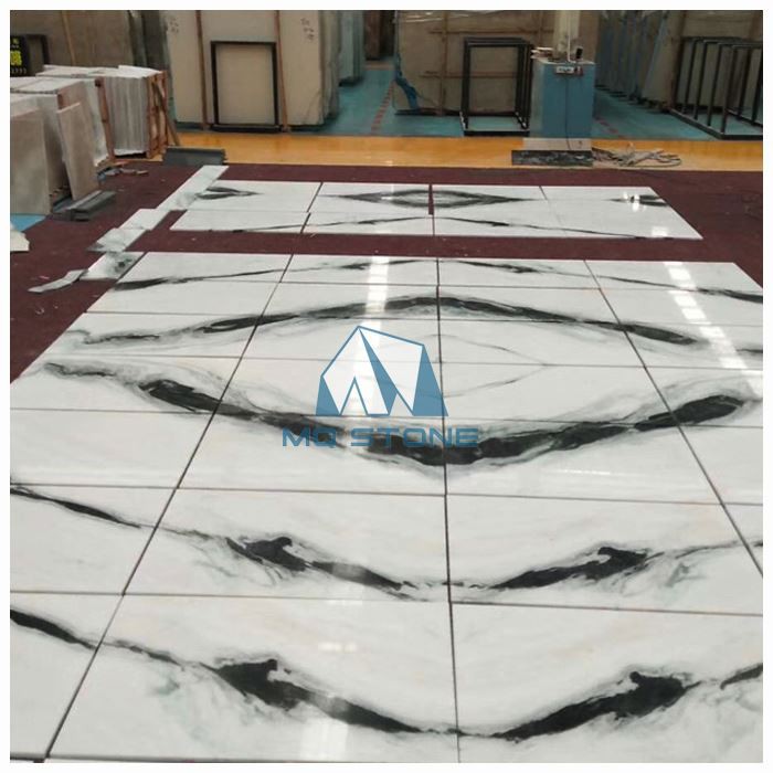 Panda White Marble Tile