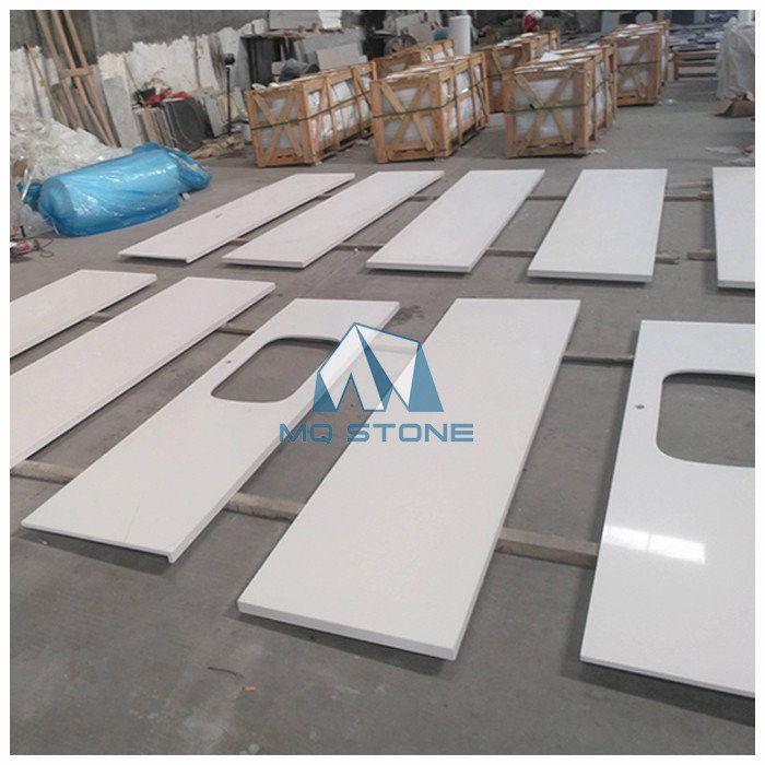 सफेद क्वार्ट्ज रसोई वर्कटॉप्स