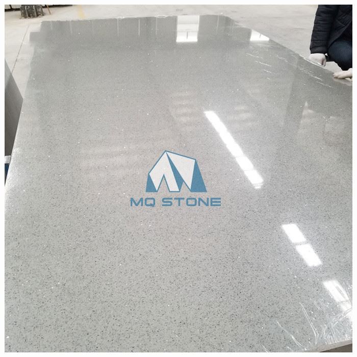 Buzlu Gri Kuvars Levha