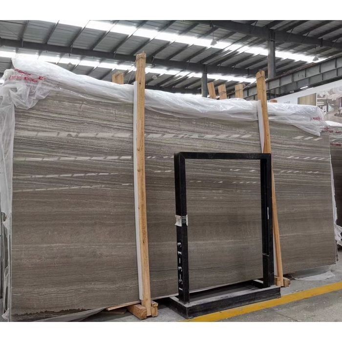 コーヒーブラウンの木製大理石スラブ