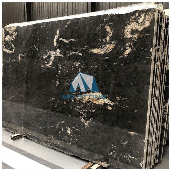 कॉस्मिक ब्लैक लेदर ग्रेनाइट