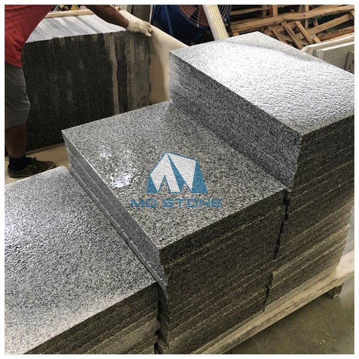 실버 화강암 포장용 석판