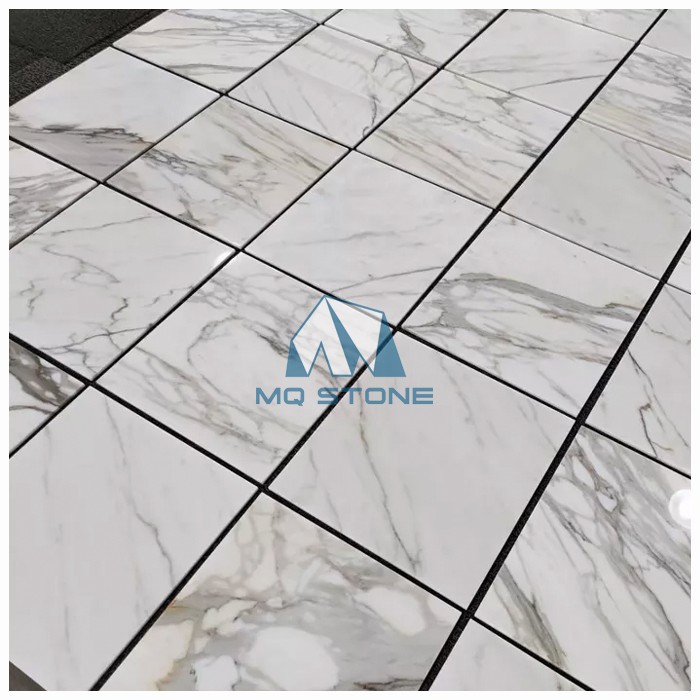 Calacatta Honed Marble Tile