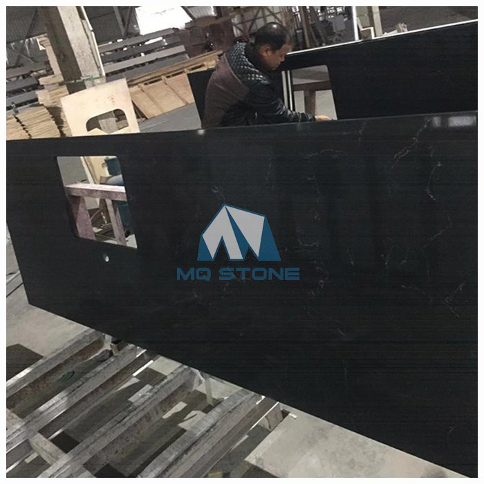 رویه های آشپزخانه کوارتز مشکی