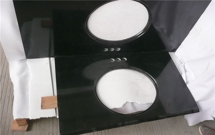 Piani di lavoro in granito nero puro