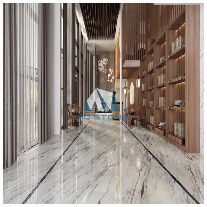 Chinesische weiße Marmorfliese