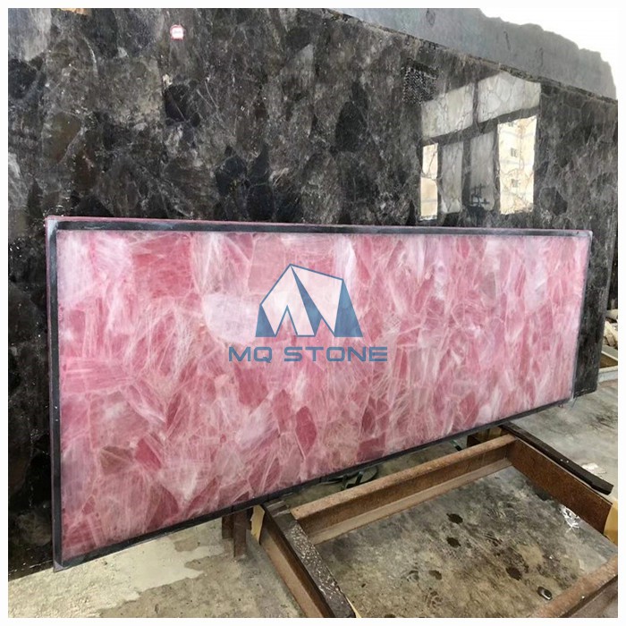 Камена плоча од ружичастог кварца