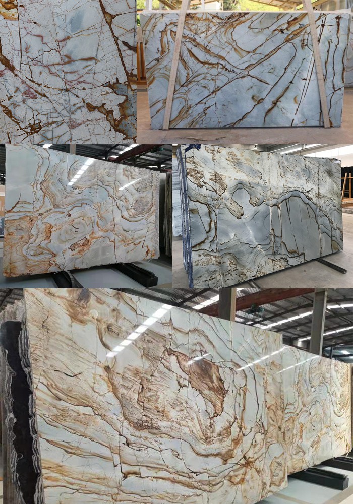 Кварцитовая плита Farfalla