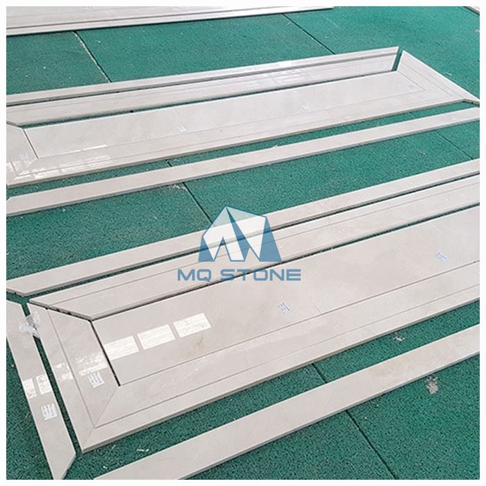 Мраморная плитка Crema