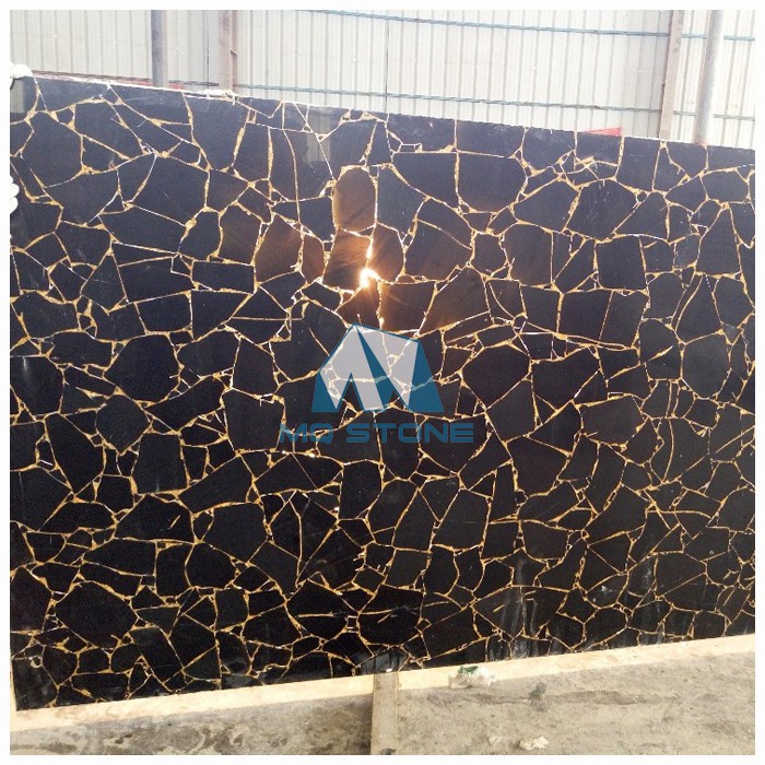 Lastra di ossidiana nera