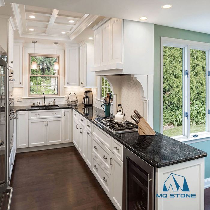 피콕 그린 화강암 조리대